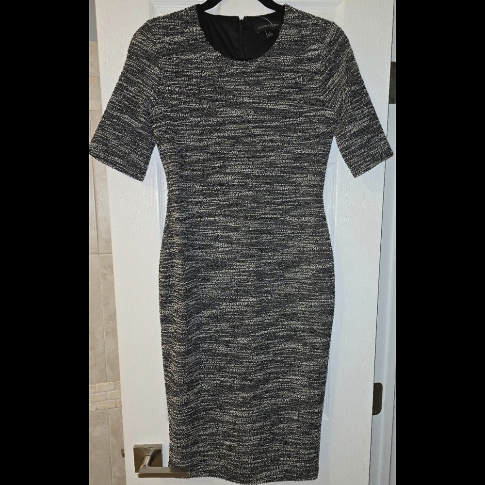 Women's Black and White Dress
